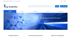 Desktop Screenshot of kingscientific.com